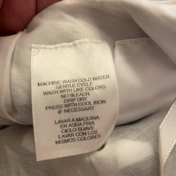 Jones of New York skirt gored blk white size 14 - Picture 5 of 9